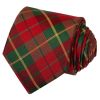 Red and Green Tartan Silk Classic Men's Tie