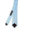 Plain Sky Blue Satin Skinny Boys Tie