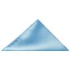 Plain Sky Blue Satin Men's Cravat Tie and Pocket Square Set