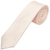 Blush Self Floral Textured Silk Skinny Men's Tie