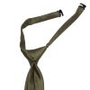 Pre Tied Plain Leaf Green Boys Tie Age 4-7