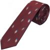 Burgundy Ice Lolly Silk Skinny Men's Tie