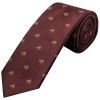 Burgundy Horse Head Classic Men's Tie