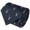 Navy Deer Head Classic Men's Tie