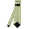 Classic Sage Green Mens Tie with Pocket Square and Lapel Pin Set