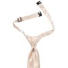 Pre Tied Nude Paisley Boys Tie and Pocket Square Set Age 4-7