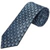 Slim Blue Squared Men's Tie