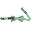 Pre Tied Plain Seagrass Satin Boys Bow Tie Age 8-11