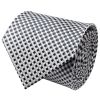 Silver Diamond Neat Classic Men's Tie