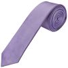 Lavender Satin Skinny Men's Tie and Pocket Square Set