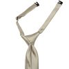 Pre Tied Dusty Sage Satin Boys Tie and Pocket Square Set Age 4-7