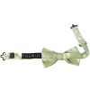 Pre Tied Sage Green Floral Boys Bow Tie and Pocket Square Set
