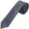 Navy Diamond Neat Skinny Boys Tie