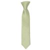 Pre Tied Sage Green Silk Boys Tie and Pocket Square Set Age 4-7