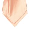 Plain Light Peach Satin Men's Cravat Tie