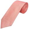 Plain Pink Textured Silk Classic Men's Tie