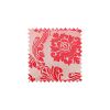 Bright Red Paisley Swatch - BRWP1