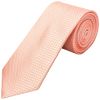 Peach Textured Classic Tie