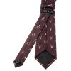 Burgundy Deer Head Classic Men's Tie