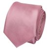 Dusty Pink Satin Skinny Boys Tie