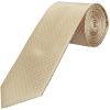 Champagne and White Polka Dot Classic Men's Tie