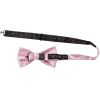 Dusty Pink Paisley Handmade Mens Bow Tie