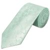Mint Green Floral Classic Men's Tie