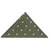 Olive Large White Spot Pocket Square