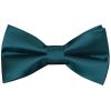 Pre Tied Dark Teal Boys Bow Tie Age 18 Months-3 Years