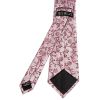 Burgundy Floral Classic Men's Tie
