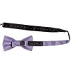 Plain Lavender Handmade Mens Bow Tie