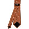 Burnt Orange Deer Head Classic Men's Tie