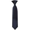 Pre Tied Navy Polka Dot Boys Tie Age 4-7