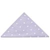 Lilac Large White Spot Pocket Square