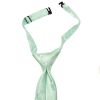 Pre Tied Mint Paisley Boys Tie Age 4-7