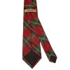Red and Green Tartan Silk Classic Men's Tie