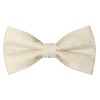 Pre Tied Ivory Floral Boys Bow Tie Age 4-7