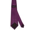 Plain Plum Satin Classic Men's Tie
