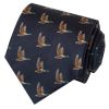 Navy Flying Duck Silk Classic Men's Tie