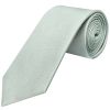 Plain Duck Egg Silk Classic Men's Tie and Pocket Square Set