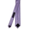 Lavender Satin Skinny Men's Tie and Pocket Square Set