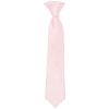 Pre Tied Blush Pink Satin Boys Tie Age 4-7
