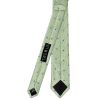 Green Petal Skinny Men's Tie