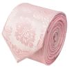 Blush Pink Paisley Skinny Men's Tie