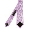 Cadbury Purple Floral Skinny Boys Tie