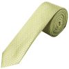 Sage Green Textured Skinny Tie and Pocket Square Set