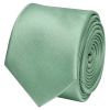 Plain Seagrass Boys Satin Skinny Tie