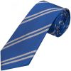 Royal Blue Stripe Silk Classic Men's Tie
