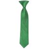 Pre Tied Emerald Green Satin Boys Tie Age 4-7