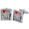 I Love My Dad Cufflinks